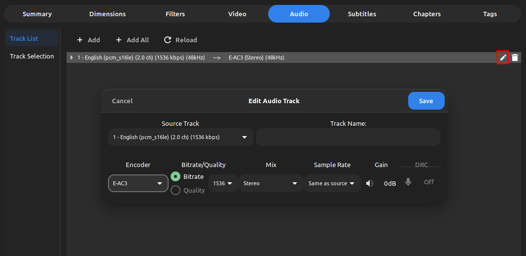 handbrake-audio-settings