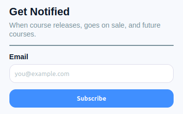 email form